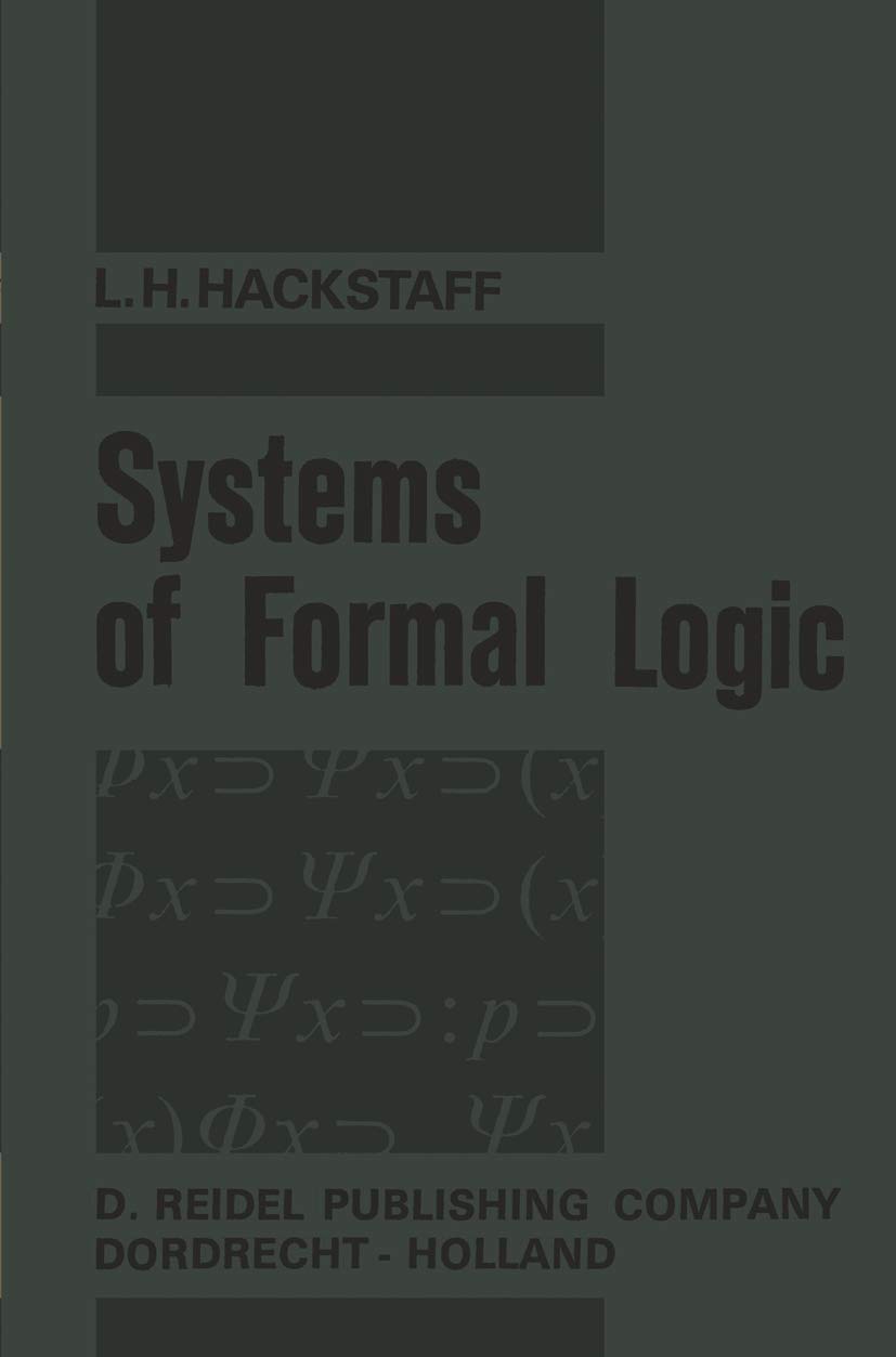 Amazon | Systems of Formal Logic | Hackstaff, L.H. H. | Logic